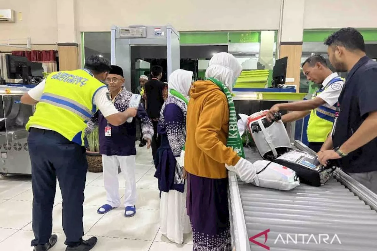 AP I pastikan barang bawaan jamaah calon haji Embarkasi Solo aman