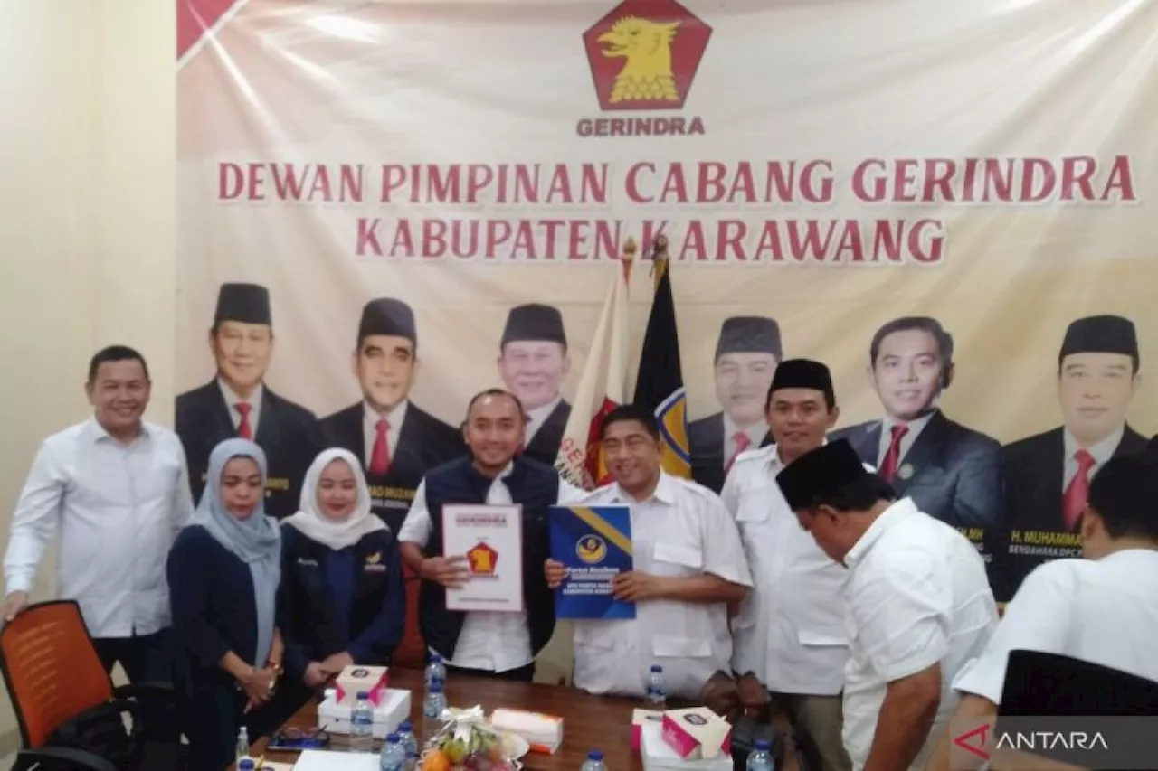 NasDem dan Gerindra Karawang koalisi usung petahana pada Pilkada 2024