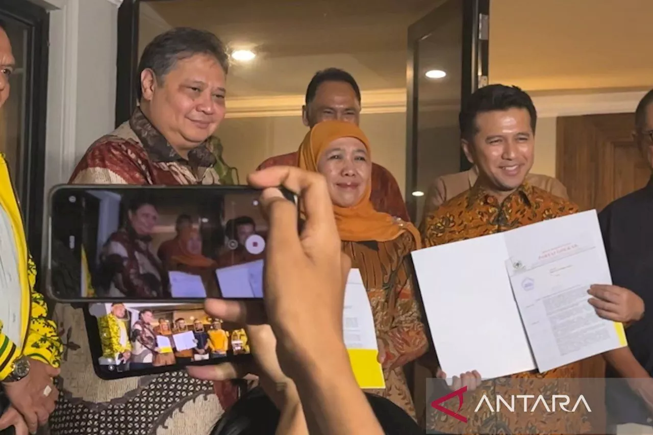 Partai Golkar targetkan Khofifah-Emil menang pada Pilkada Jatim 2024