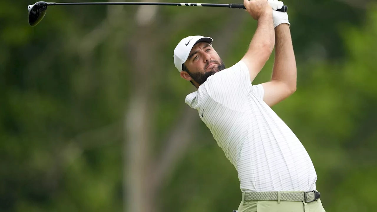 Scottie Scheffler opened the PGA Championship with a bang before settling for an opening 4-under