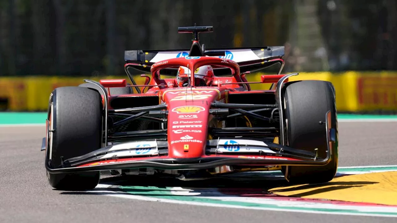 Leclerc erfreut Ferrari-Fans bei Imola-Auftakt