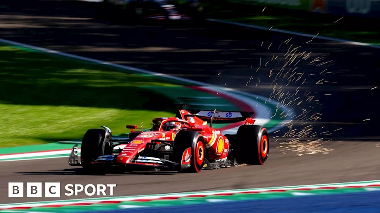 Imola Grand Prix 2024: Charles Leclerc fastest for Ferrari in both practice sessions