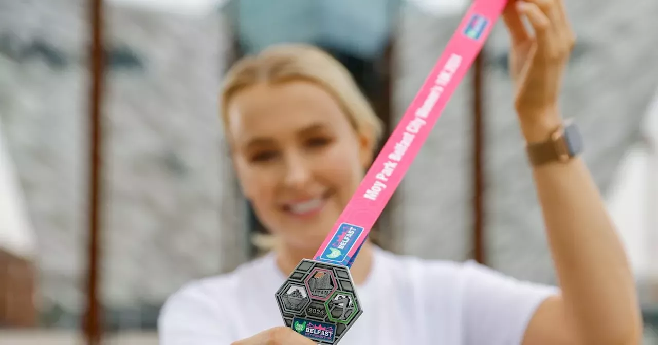 First look: 2024 Moy Park Women's 10k medal revealed