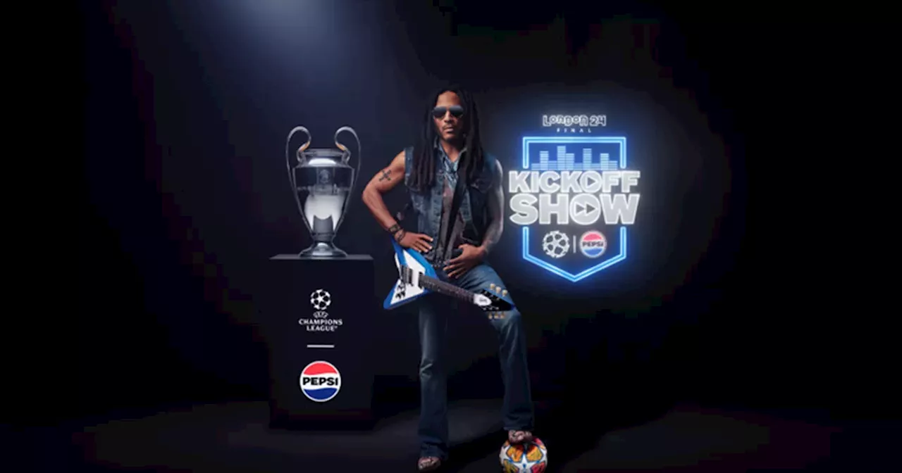 Lenny Kravitz headlines UEFA Champions League Final Kick Off Show