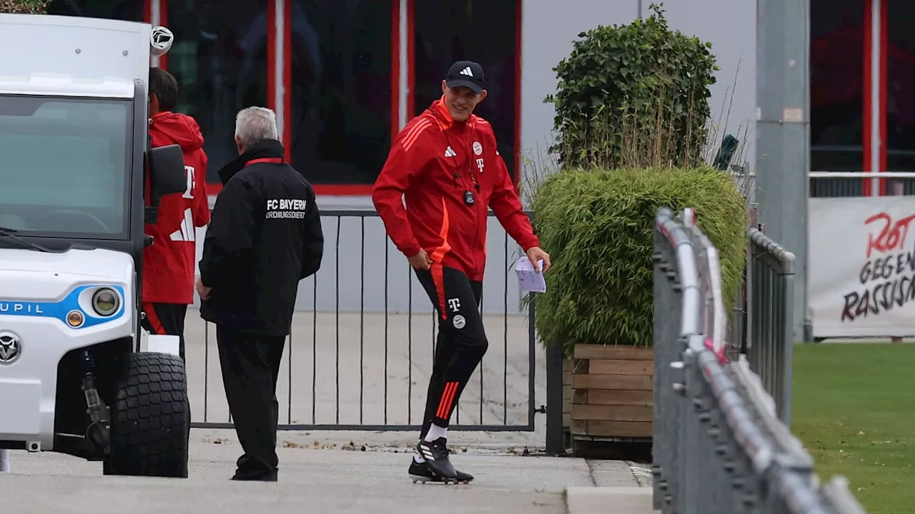 FC Bayern: Hier geht Tuchel zu seinem letzten Bayern-Training!