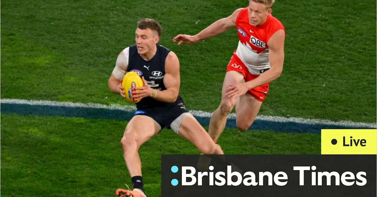 AFL 2024 round 10 LIVE updates: Sydney Swans, Carlton Blues test out their premiership credentials