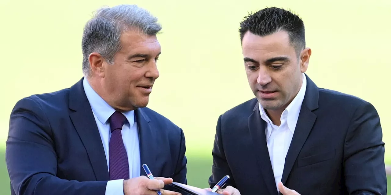 Telenovela Barcellona, Laporta furioso vuole esonerare Xavi: il motivo