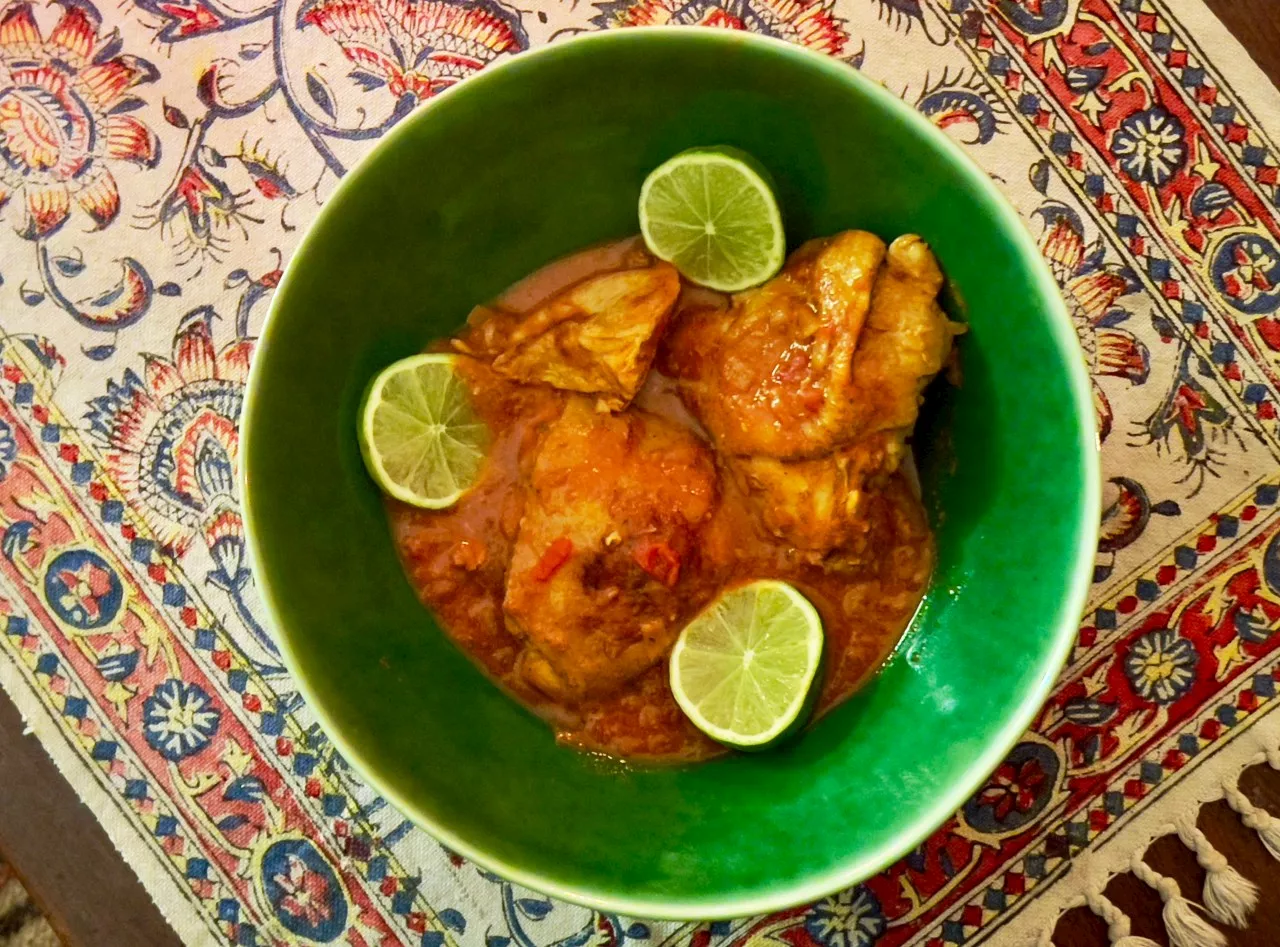 Lime & coconut chicken with smoked paprika, a spicy favourite