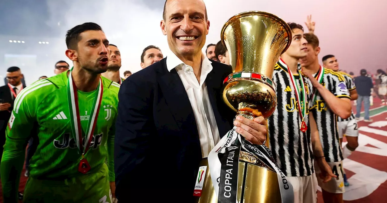 Bomba en Italia: Juventus echó a Allegri dos días después de ser campeón