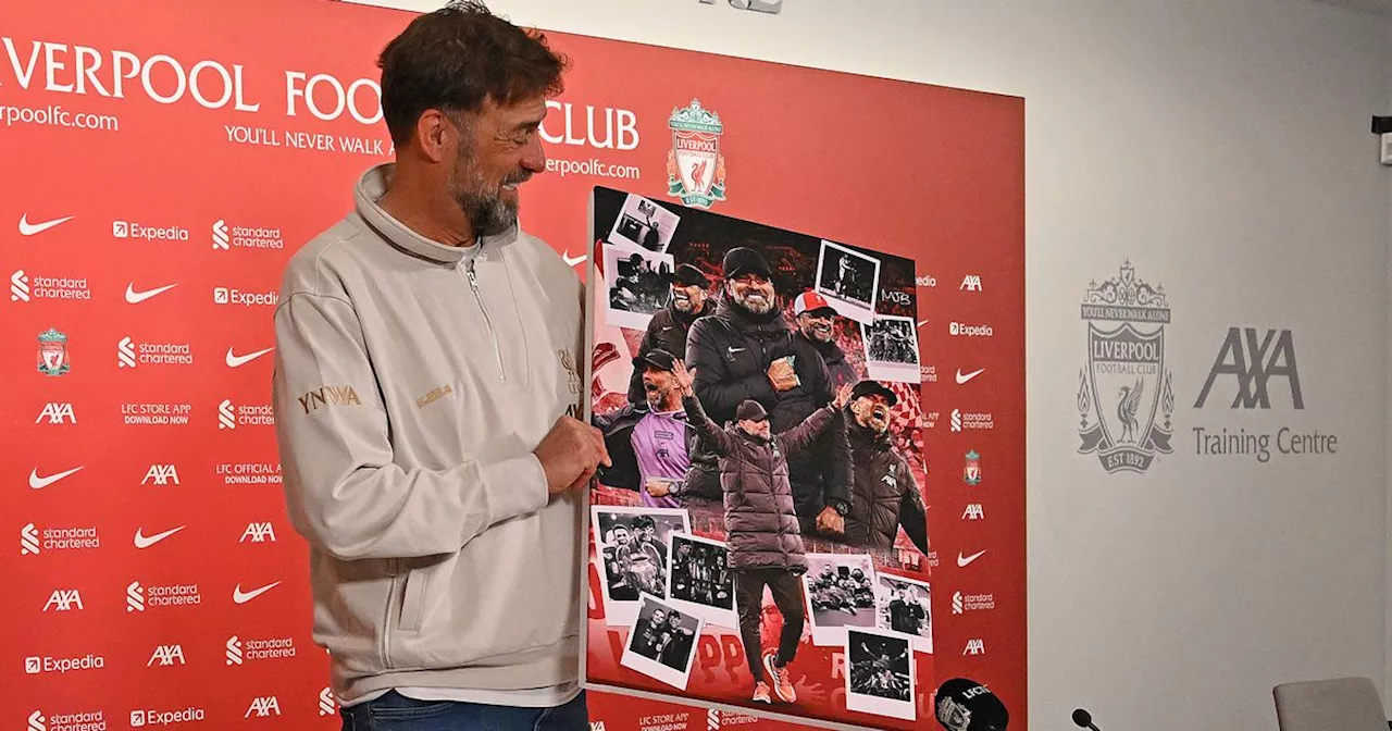 Inside Klopp final press conference as quiet gesture shows his class