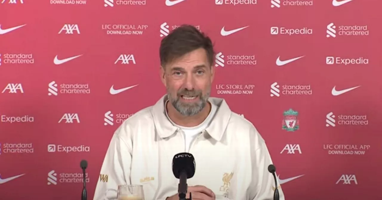 Jurgen Klopp press conference LIVE - Liverpool boss on exit, injuries, future and more