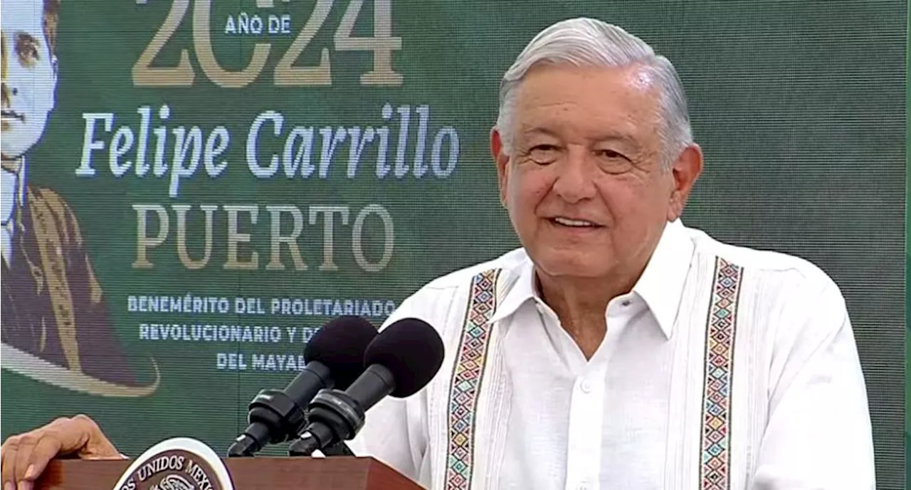 Antes no había democracia: AMLO; hoy habrá elecciones libres, asegura