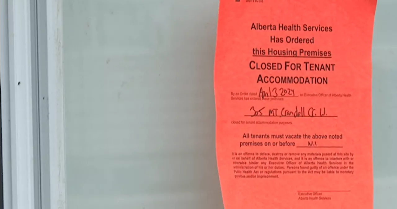 Multiple health enforcement orders issued to Lethbridge apartment complex