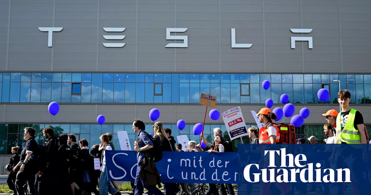 Protesters vow to keep up pressure on Tesla as it expands German gigafactory