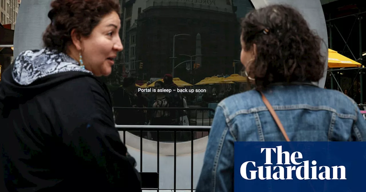 The artist behind the portal linking New York and Dublin: ‘People got carried away’