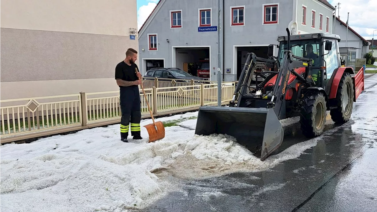 Hagel-Walze wütet – enorme Schäden in Österreich