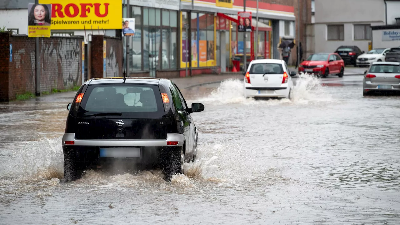 – Sintflut-Regen auch in Deutschland