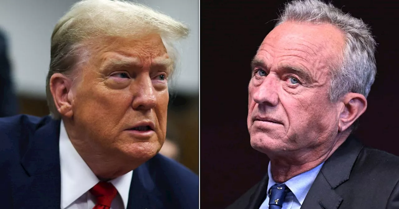 Trump Says He Doesn't Mind RFK Jr. Joining Presidential Debates