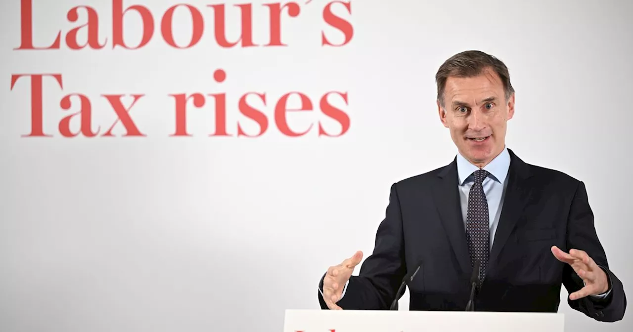 Jeremy Hunt Admits Putting Taxes Up By £20 Billion A Year In Embarrassing Own Goal