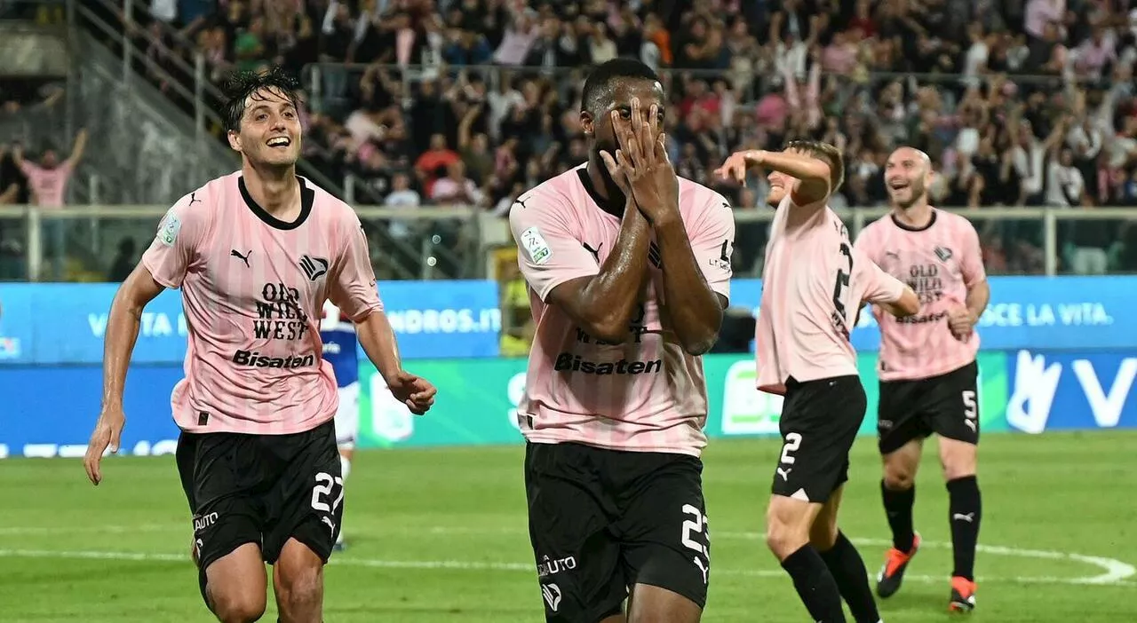 Sampdoria resta in serie B, il Palermo vince 2-0 nello spareggio: ora affronterà il Venezia nella semifinale d