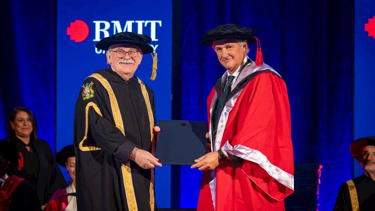 José Manuel Entrecanales, investido Doctor Honoris Causa por la RMIT University de Melbourne (Australia)