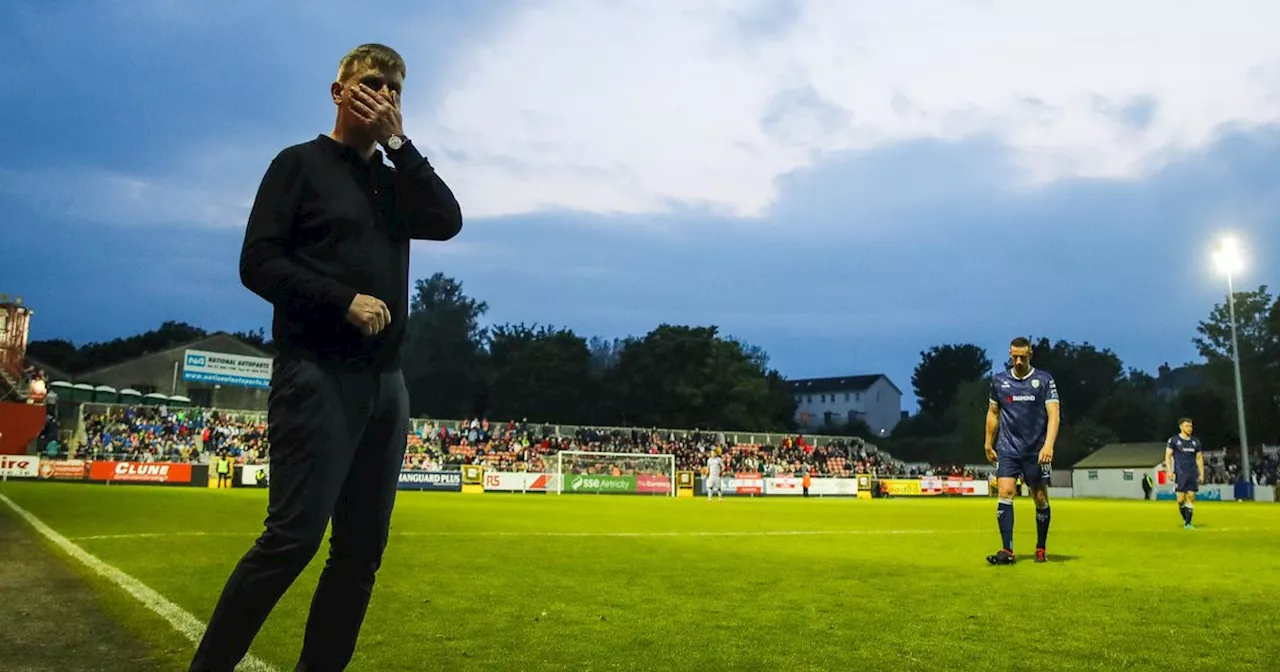 Derry City's Patrick McEleney spoils Stephen Kenny's welcome party