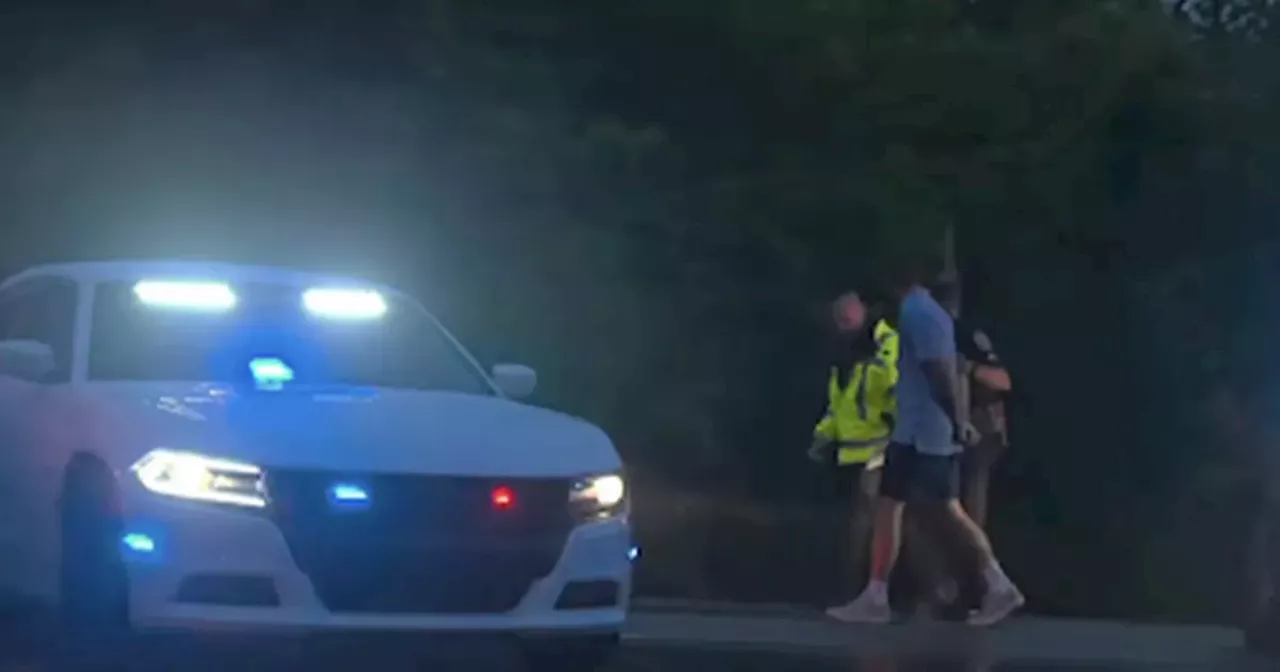 Scheffler handcuffed by police outside entrance of PGA Championship course