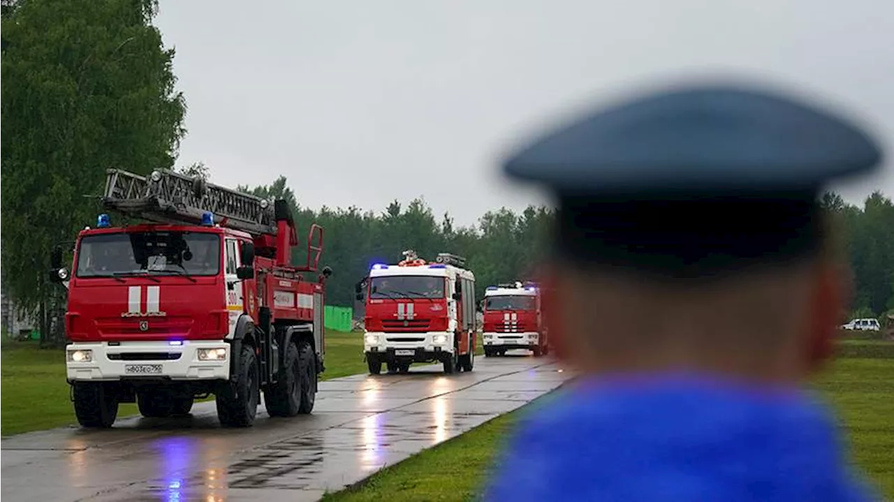 В Туапсе в результате атаки беспилотников произошел пожар на территории НПЗ