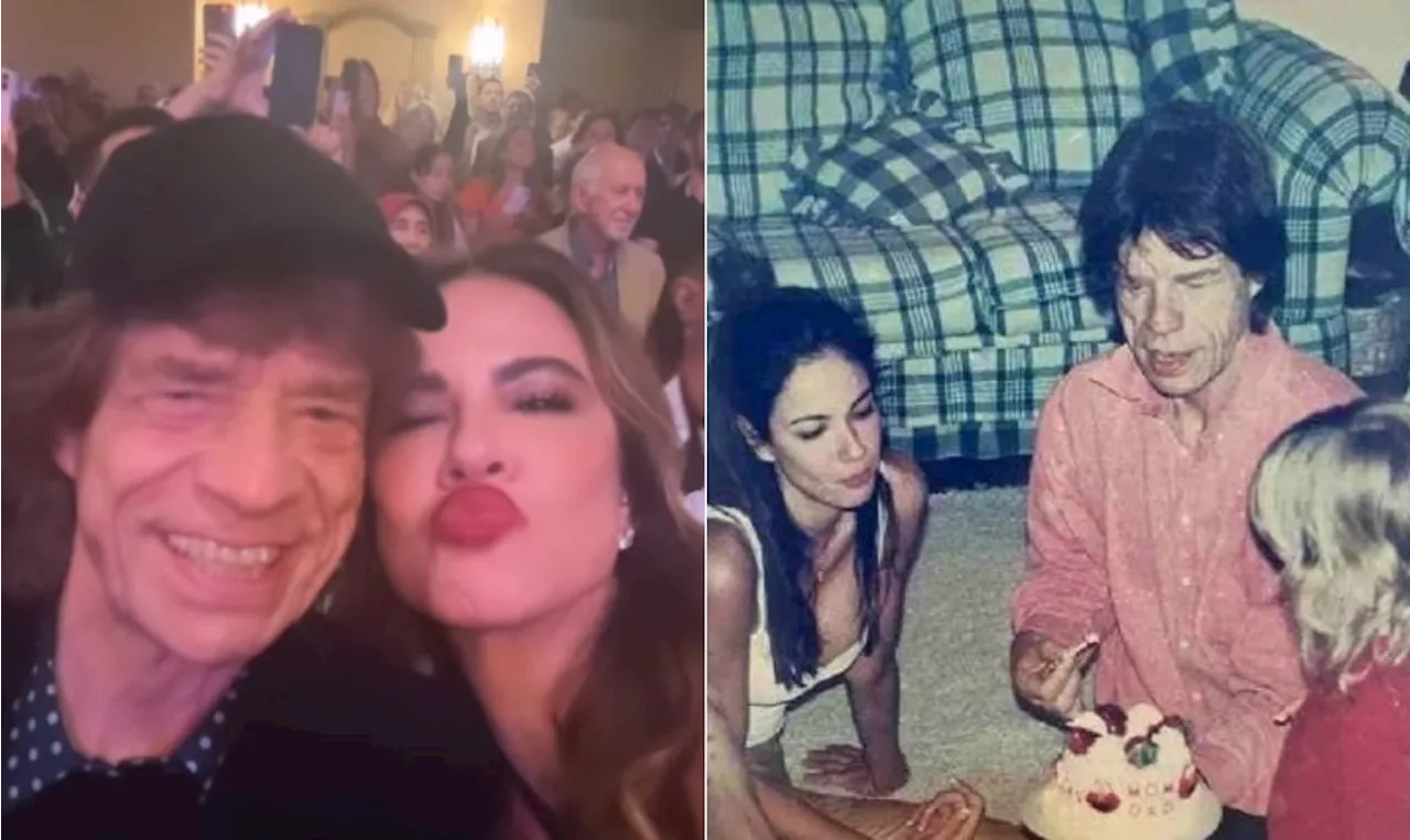 Juntos na formatura do filho: relembre affair entre Mick Jagger e Luciana Gimenez; fotos