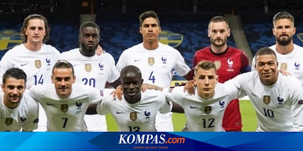 Daftar Skuad Perancis untuk Euro 2024: Kante Kembali, Ada Mbappe