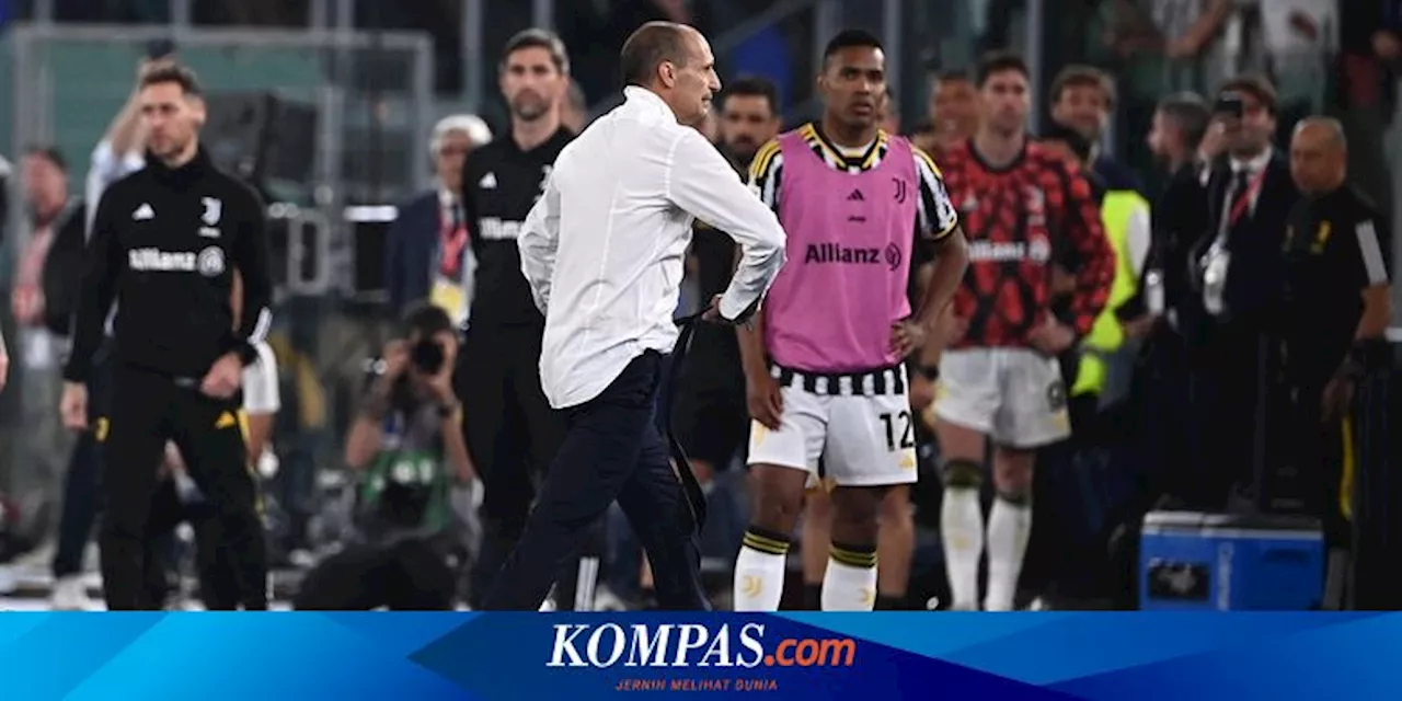 Juventus Pecat Massimiliano Allegri, Dua Hari Usai Juara Coppa Italia