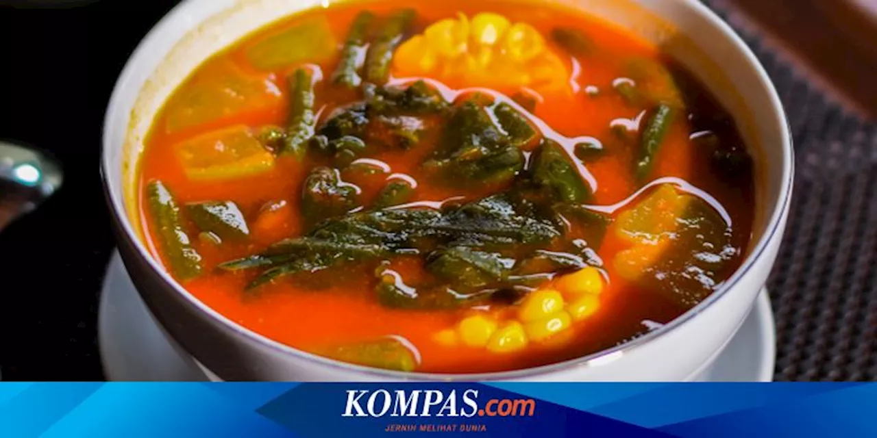 7 Resep Sayur Asem Sunda yang Menyegarkan, Masakan di Segala Suasana