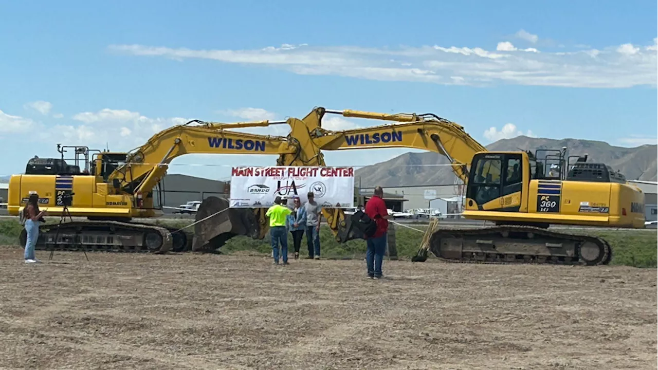 Groundbreaking $48 million hangar development at Spanish Fork Airport announced