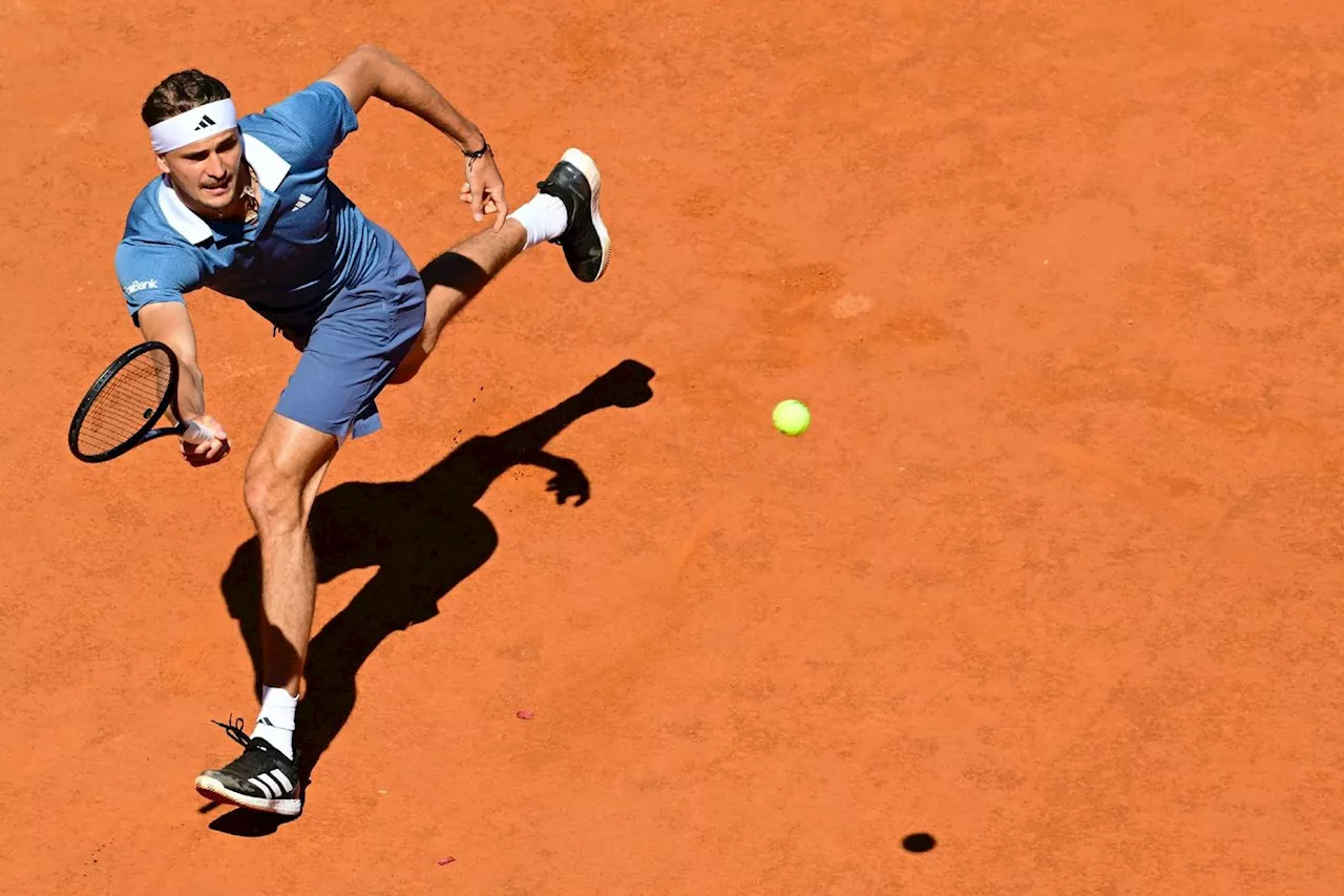 Tennis: Zverev stoppe la sensation Tabilo et file en finale à Rome