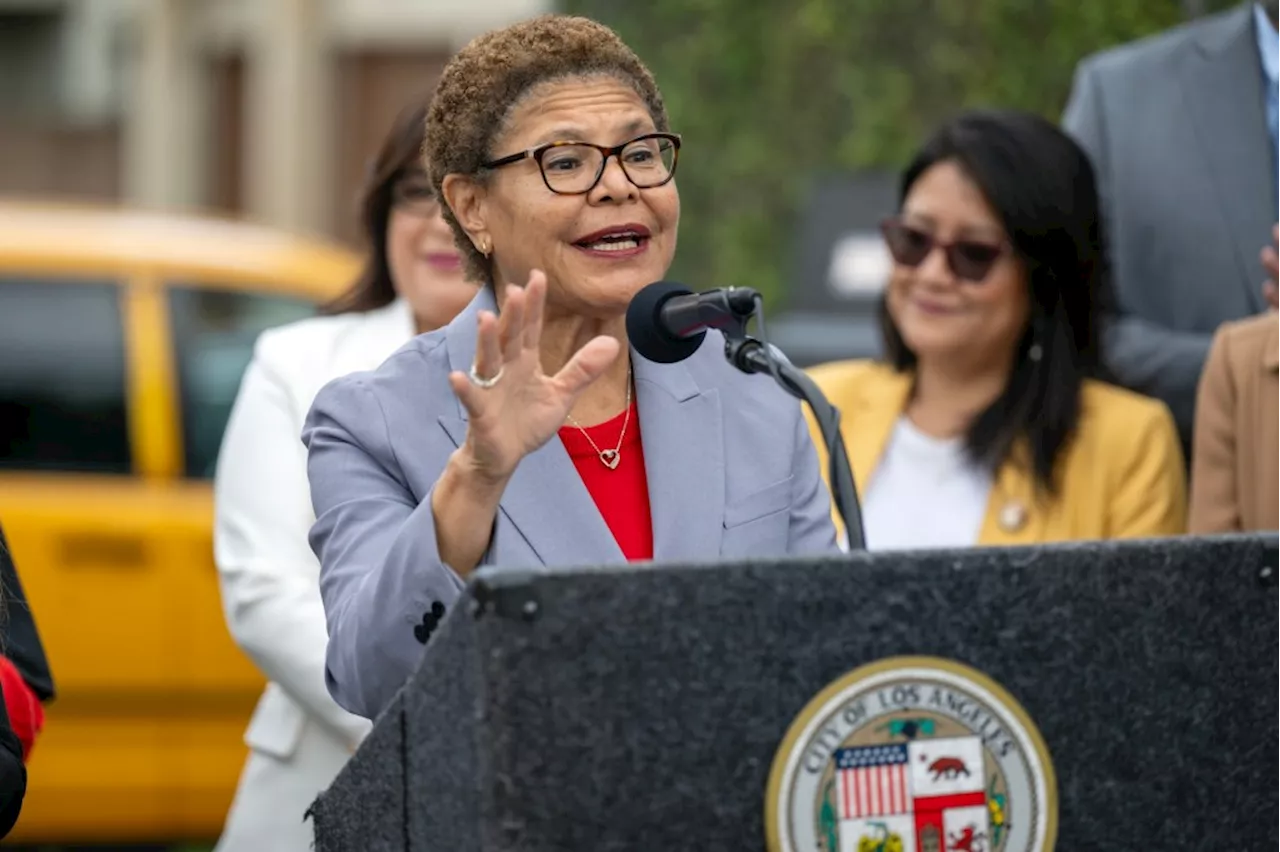 Mayor Karen Bass and union leaders slam November ‘taxpayer protection measure’