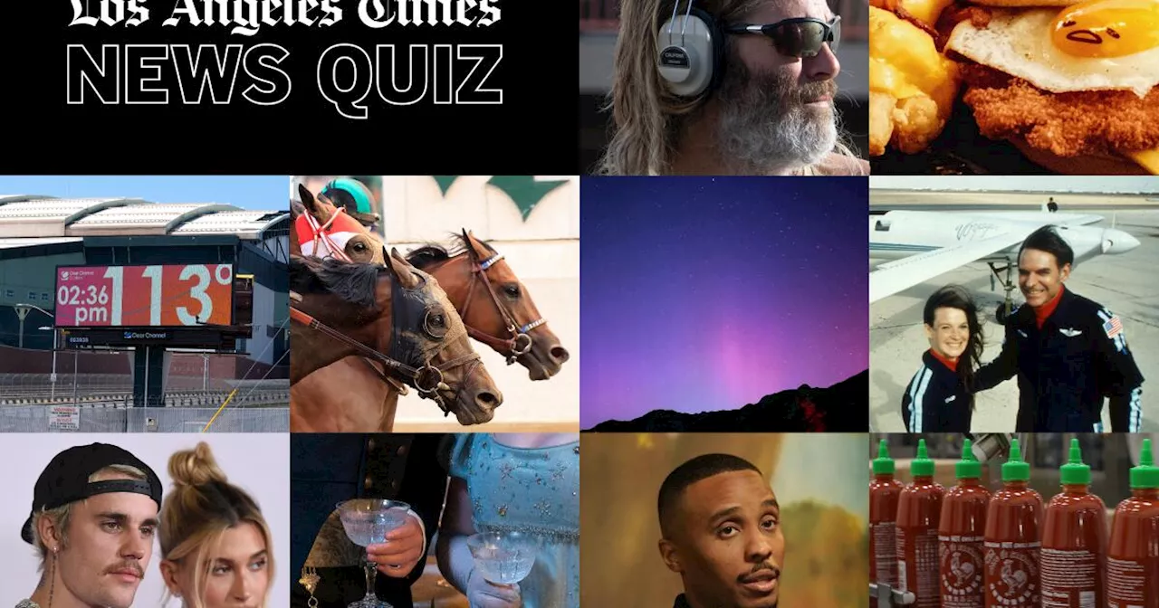 Los Angeles Times News Quiz this week: The Biebers, 'Bridgerton' and Black Twitter