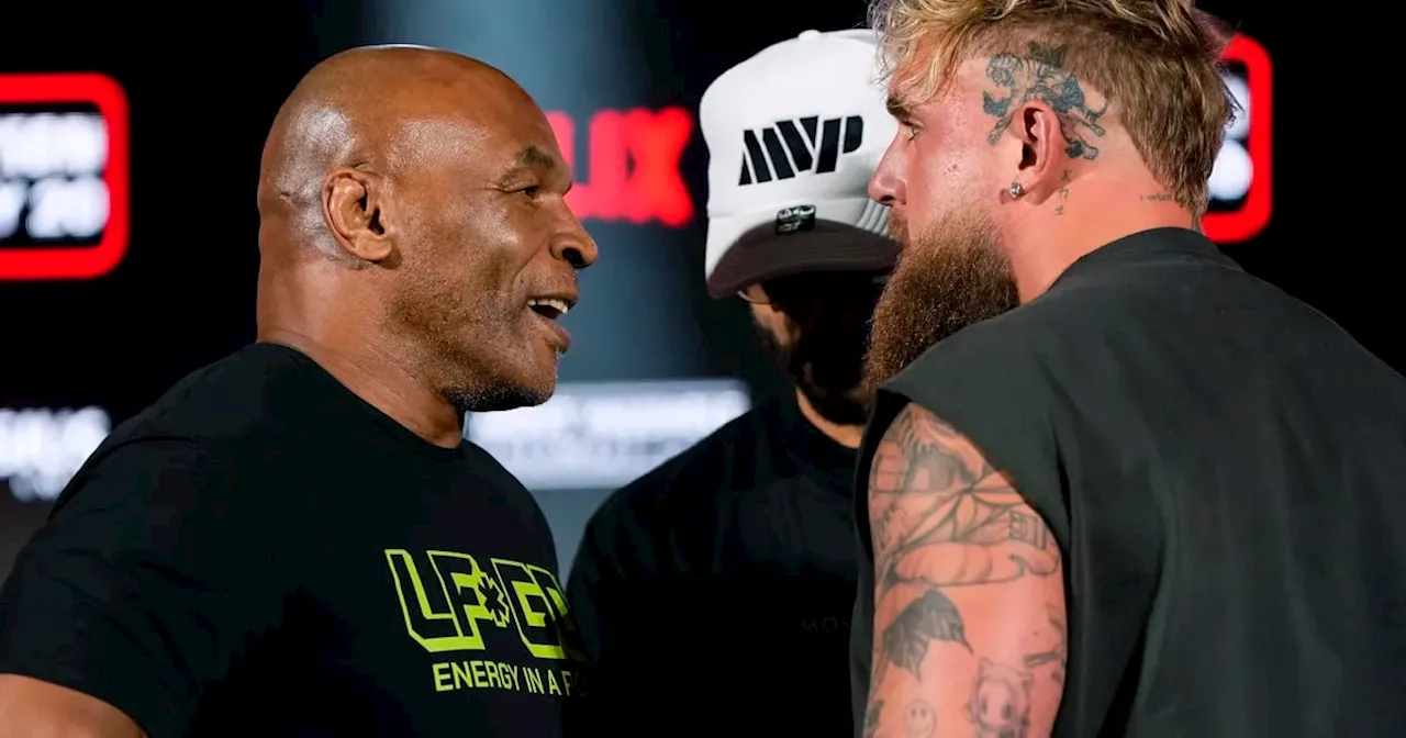 Jake Paul y Mike Tyson se insultan al promover pelea en Texas