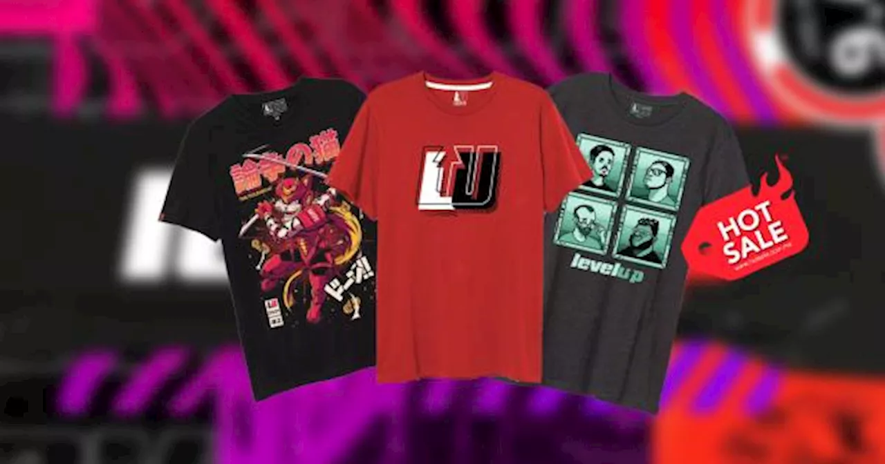 Hot Sale 2024: las playeras de LEVEL UP están de regreso con un relanzamiento de sus modelos clásicos