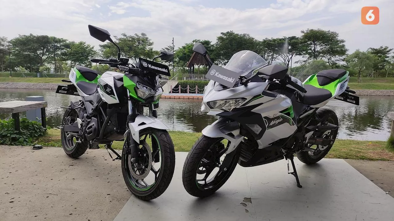 Menjajal Motor Listrik Kawasaki Ninja e-1 dan Z e-1 yang Stoknya Menipis