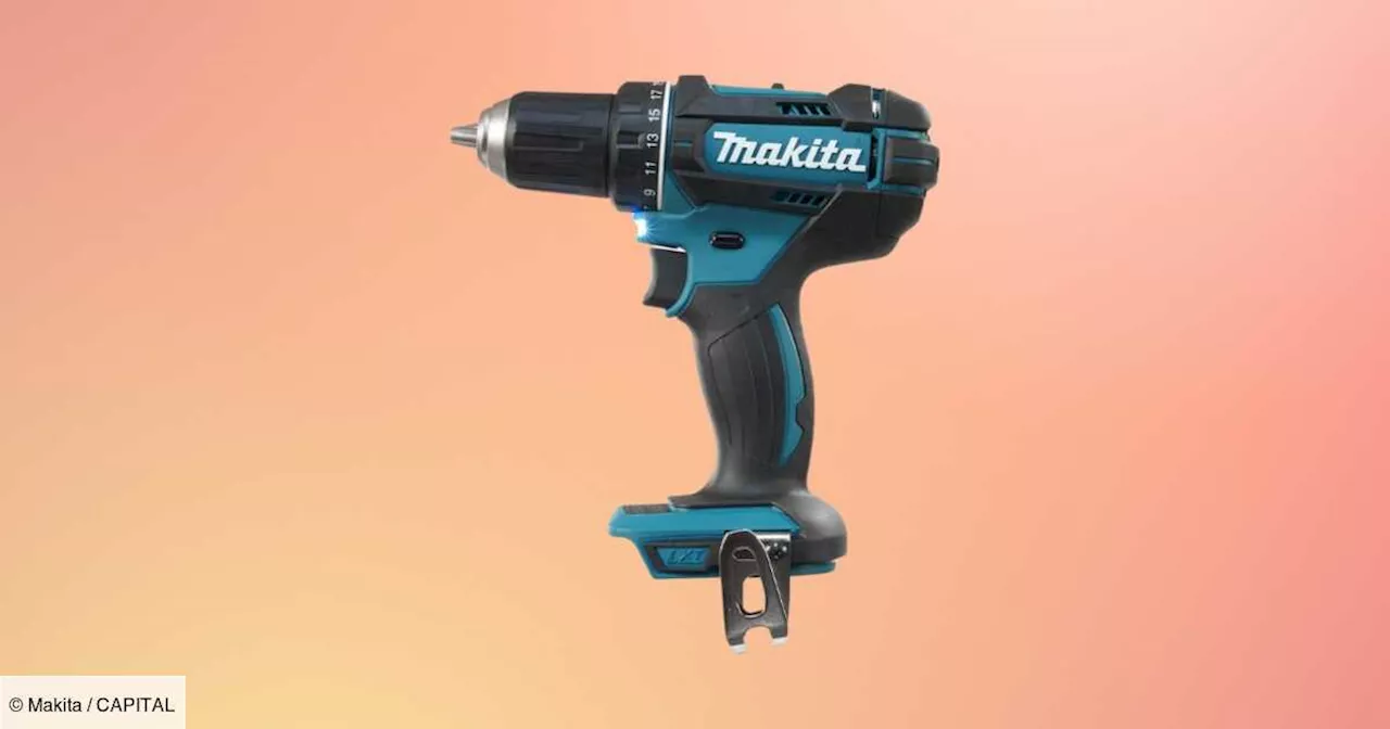 Les bricoleurs vont être très intéressés par le prix de cette perceuse Makita chez Amazon