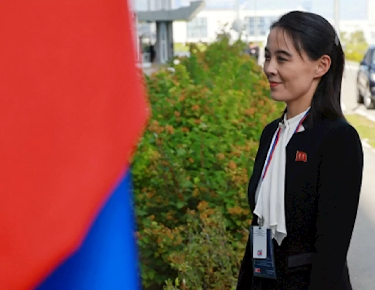 Kim Jong-un’s sister denies N. Korea exporting weapons to Russia