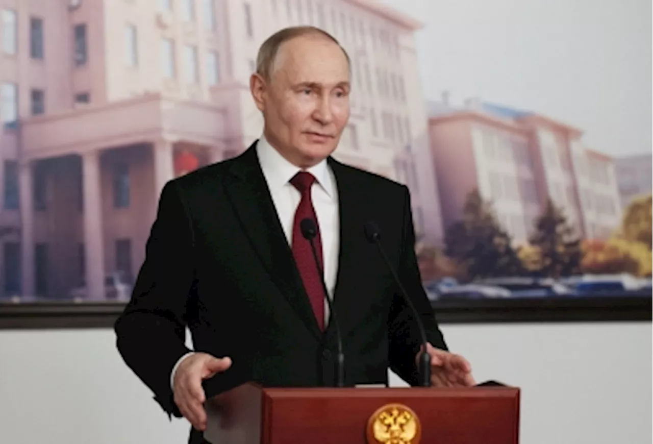 Putin says Russia is carving out a buffer zone in Ukraine’s Kharkiv region