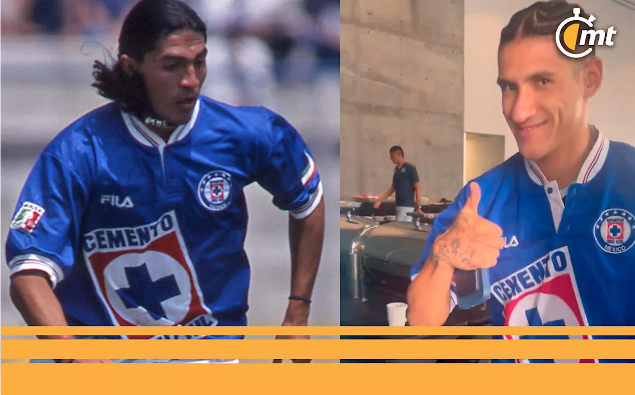 ¿Otra cábala? Uriel Antuna aparece con histórico jersey del Cruz Azul