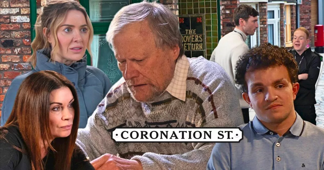 Coronation Street confirms exit as jailed Roy is targeted in 23 pictures