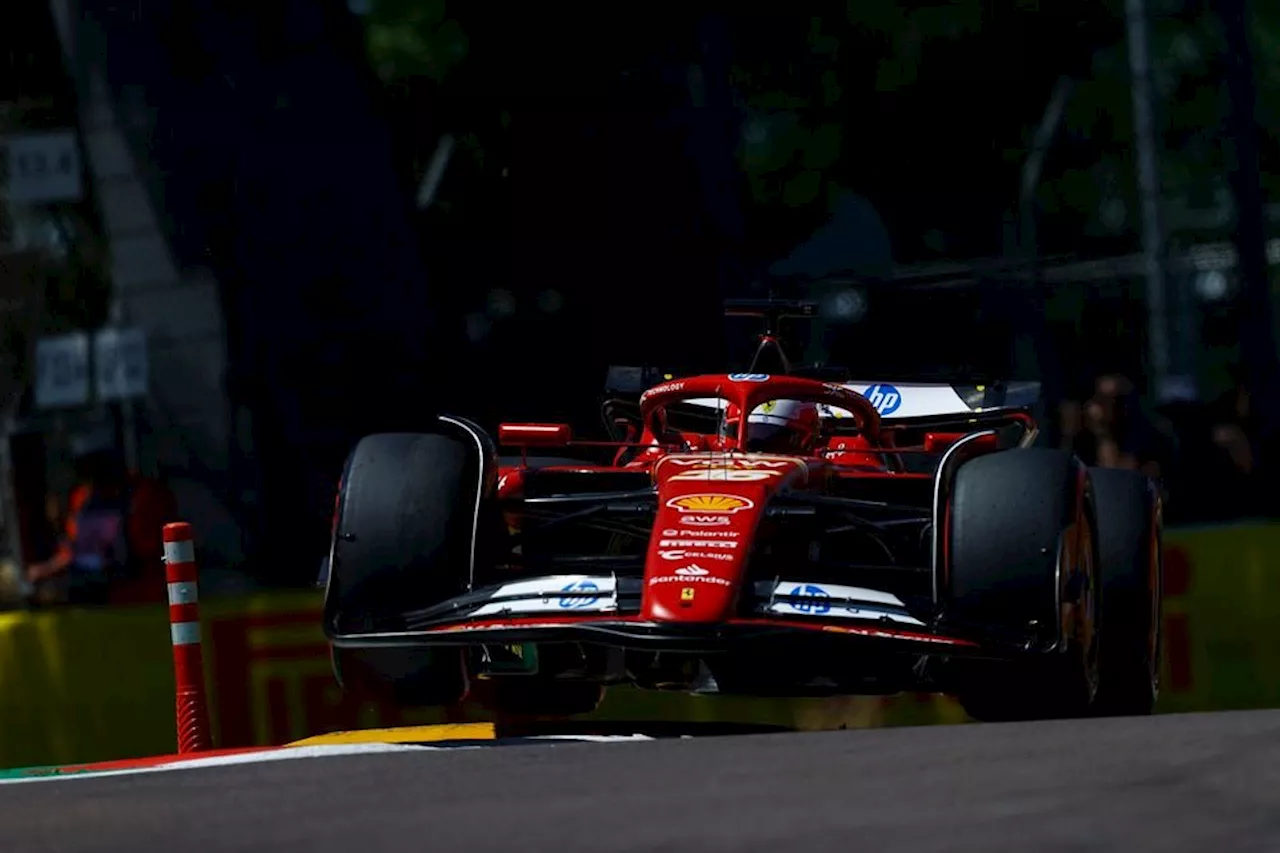 F1 Imola GP: Leclerc leads opening practice, Verstappen struggles