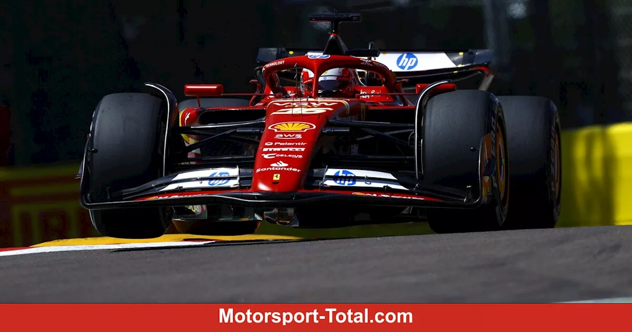 Training in Imola: Leclerc Schnellster - aber was ist bei Verstappen los?