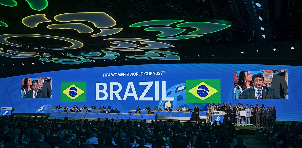 Brazil picked by FIFA to get soccer's 2027 Women's World Cup, a first for South America