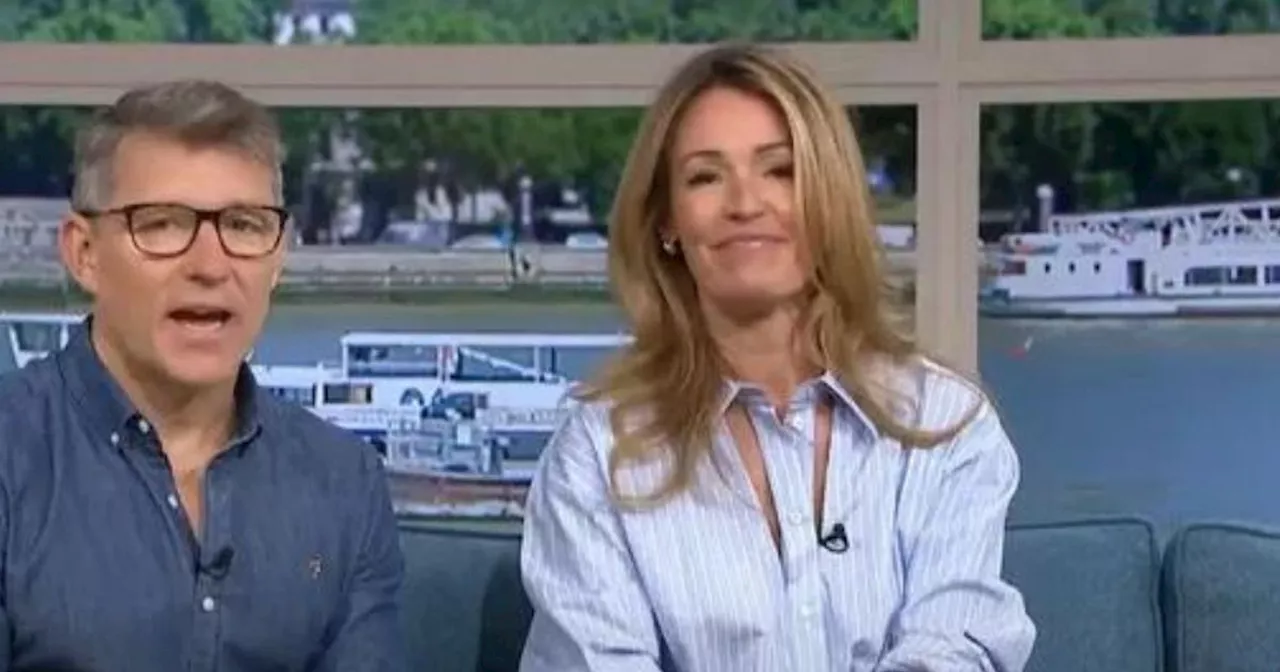 Cat Deeley spotted in Victoria Beckham's new high street range on This Morning