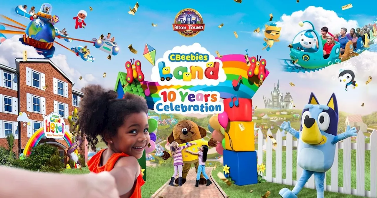 Win ultimate CBeebies experience at Alton Towers Resort with overnight stay!