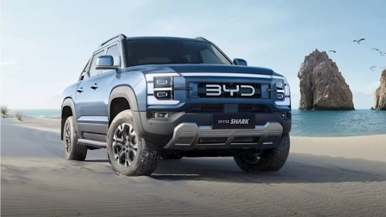 BYD goes Toyota Hilux hunting with new Shark double cab bakkie